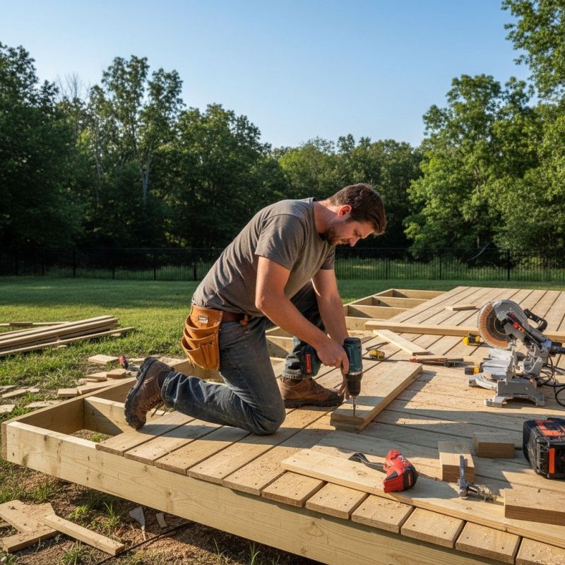 Composite Deck Painting